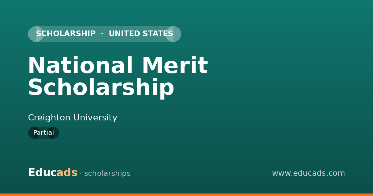 National Merit Scholarship scholarship