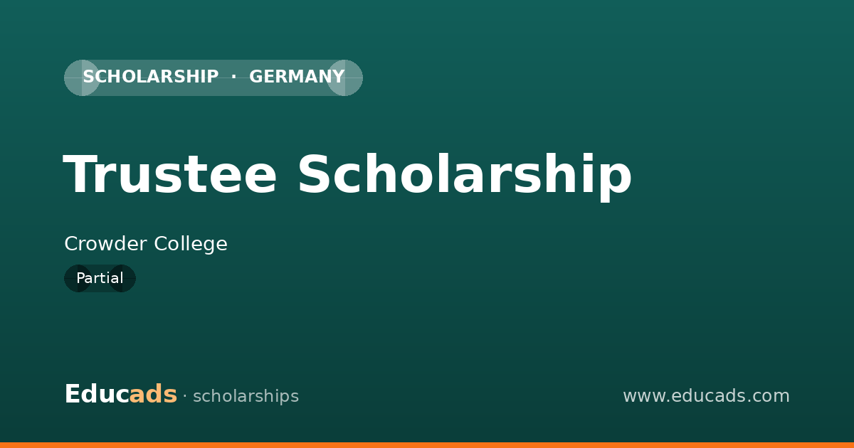 Trustee Scholarship scholarship