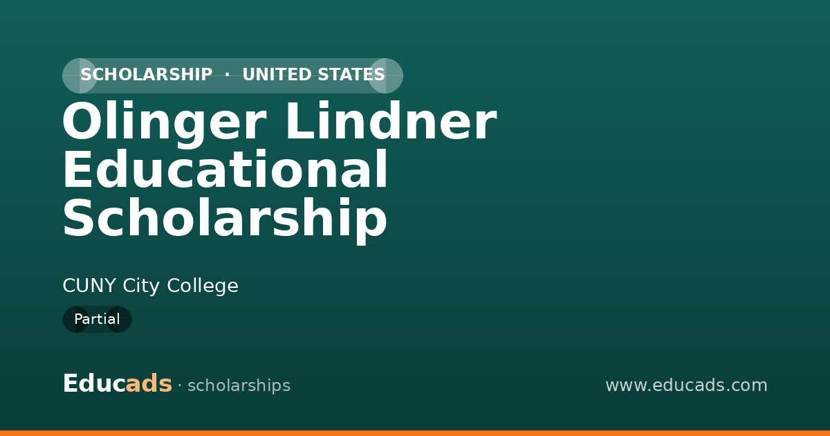 Olinger Lindner Educational Scholarship scholarship