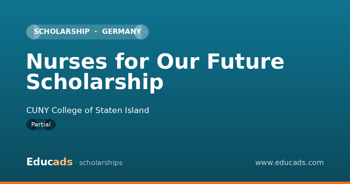Nurses for Our Future Scholarship scholarship