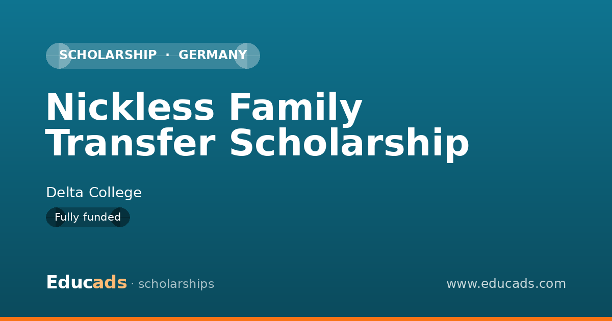 Nickless Family Transfer Scholarship scholarship
