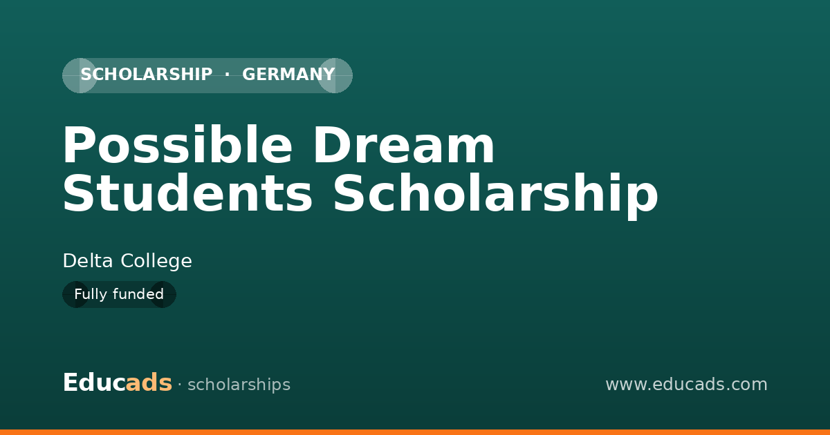 Possible Dream Students Scholarship scholarship