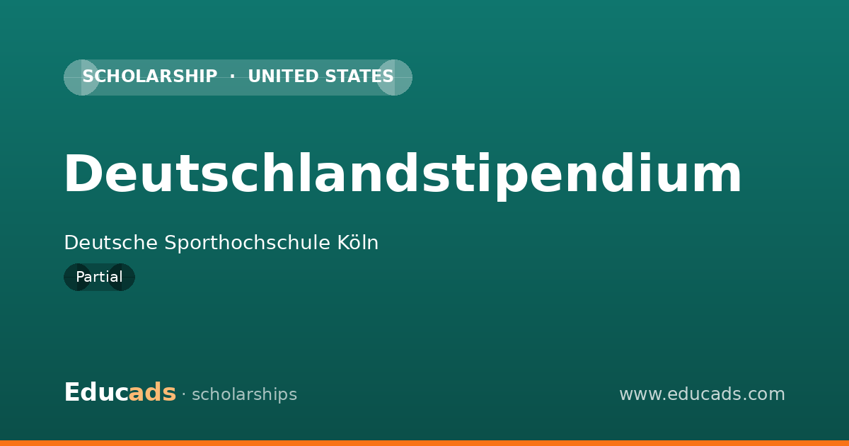 Deutschlandstipendium scholarship