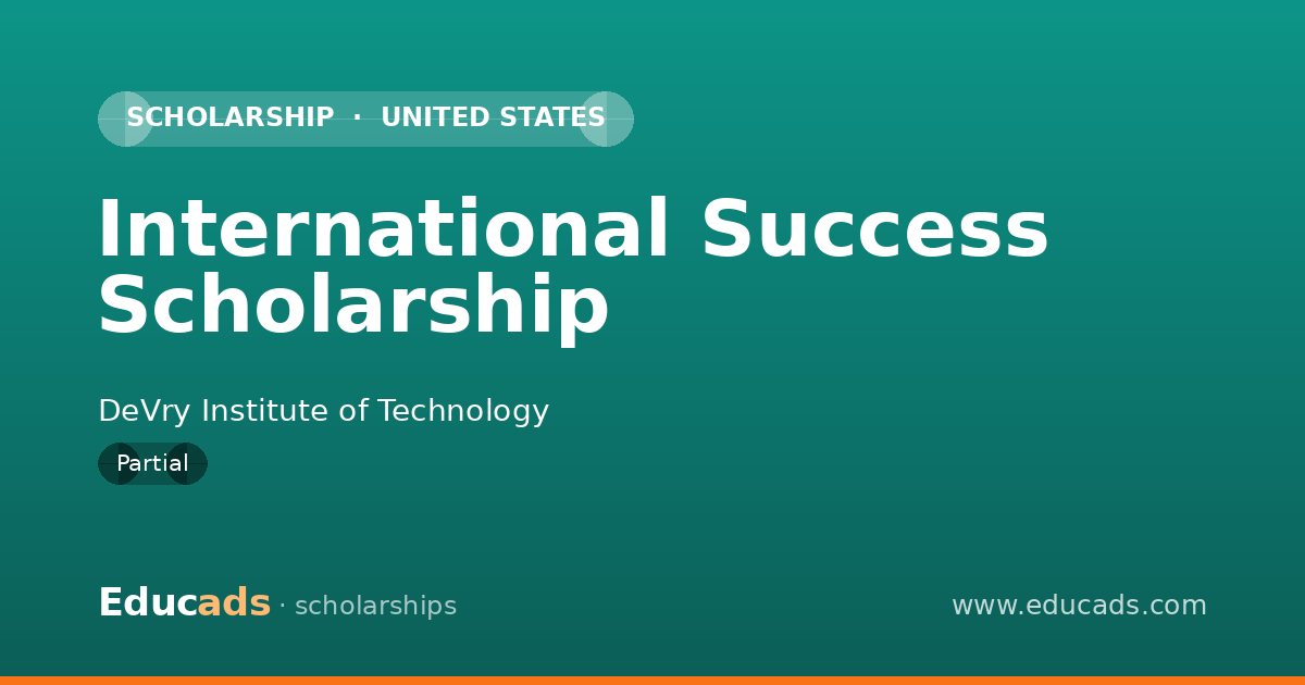 International Success Scholarship scholarship