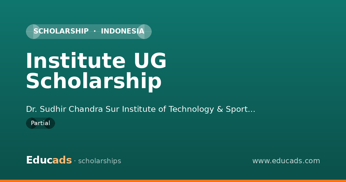Institute UG Scholarship scholarship
