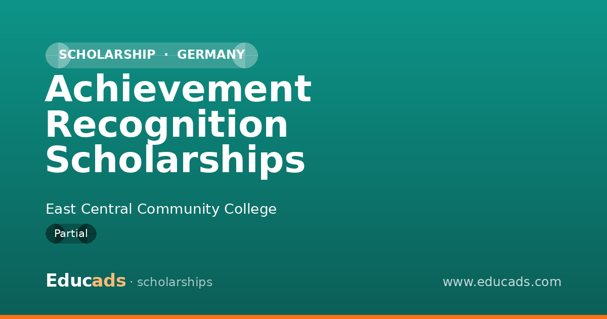 Achievement Recognition Scholarships scholarship