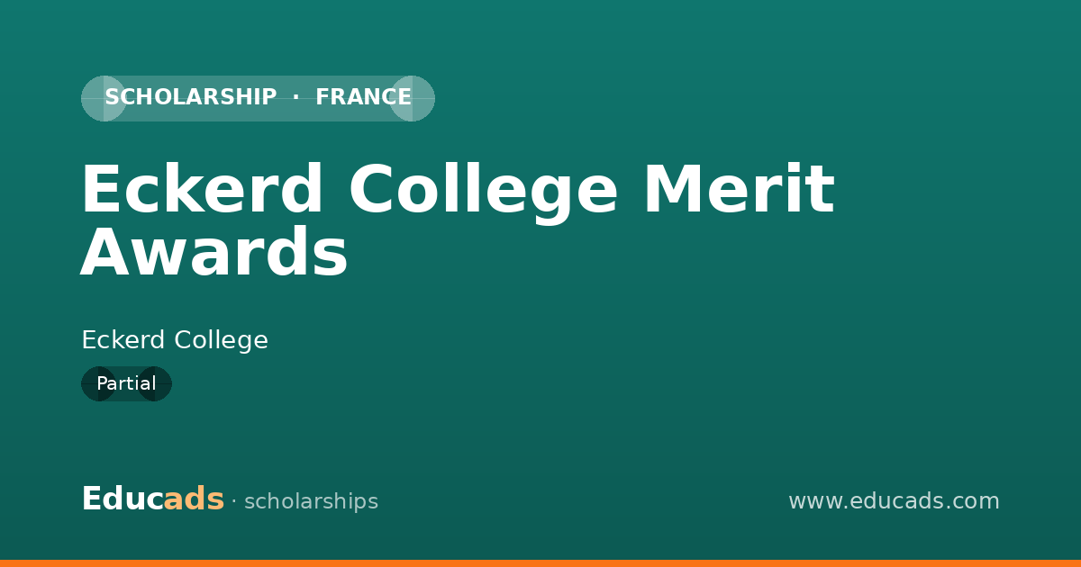 Eckerd College Merit Awards scholarship