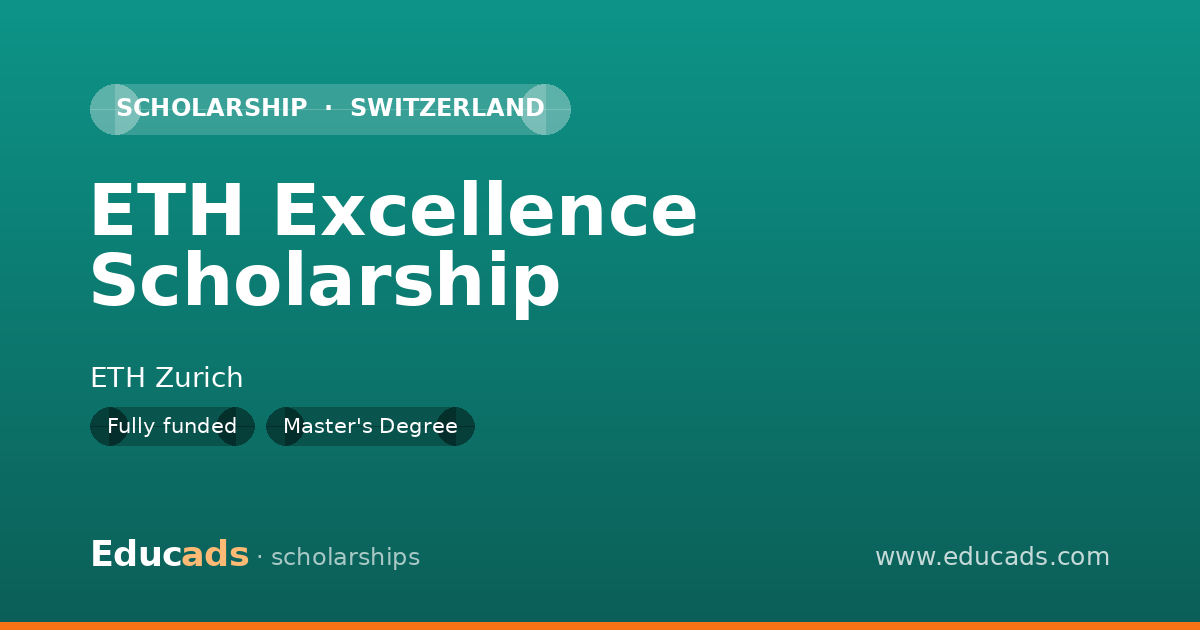 ETH Excellence Scholarship scholarship