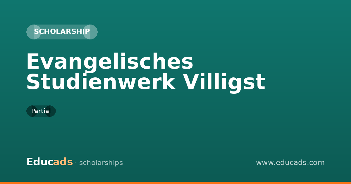 Evangelisches Studienwerk Villigst scholarship