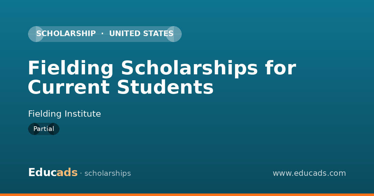 Fielding Scholarships for Current Students scholarship