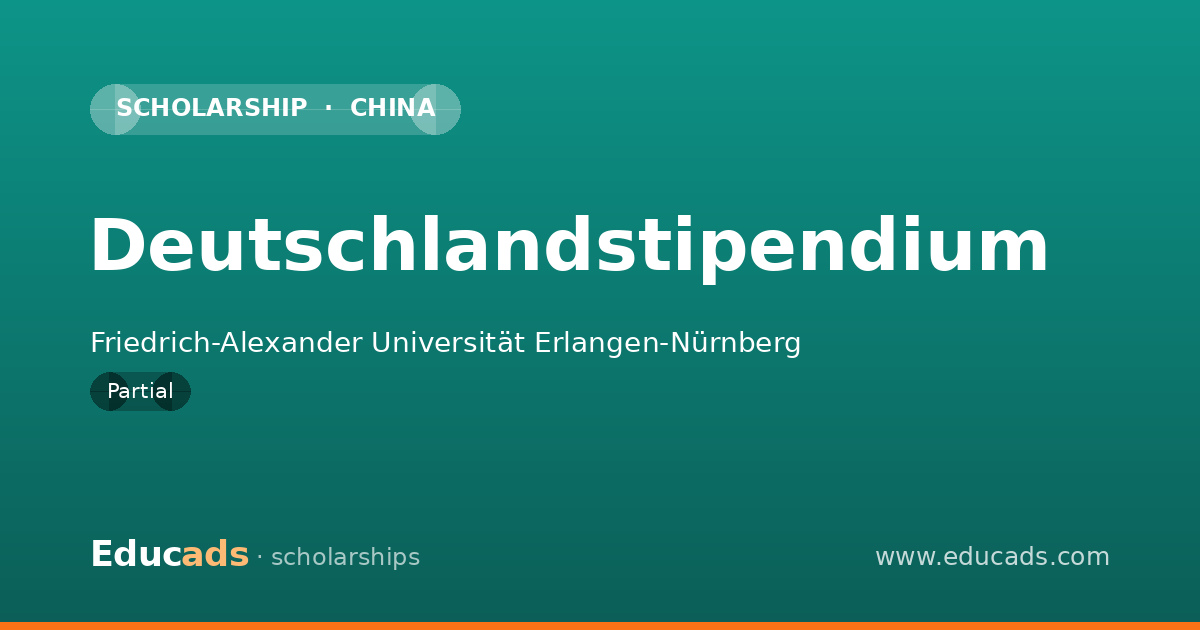 Deutschlandstipendium scholarship