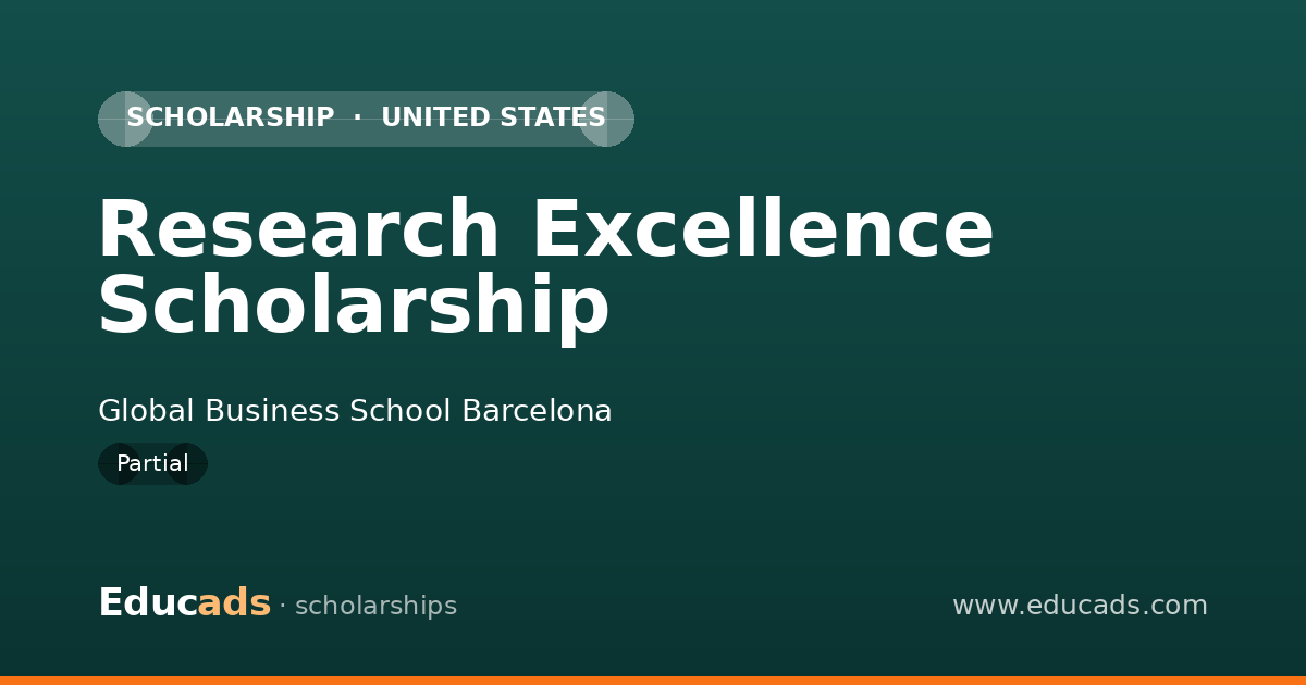 Research Excellence Scholarship scholarship