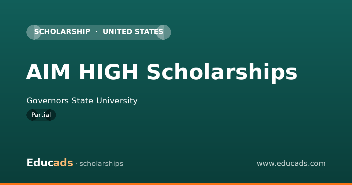 AIM HIGH Scholarships scholarship