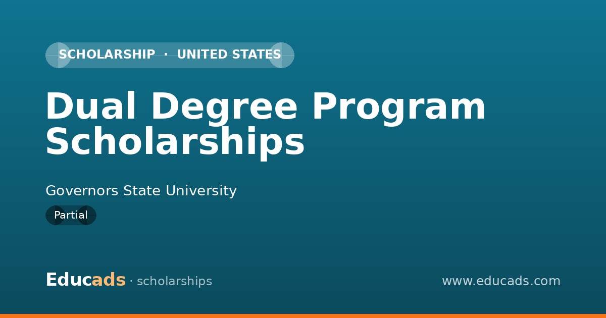 Dual Degree Program Scholarships scholarship