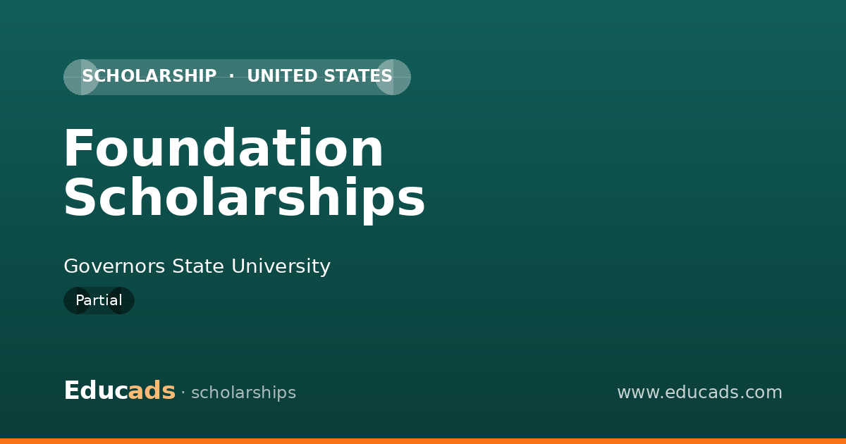 Foundation Scholarships scholarship
