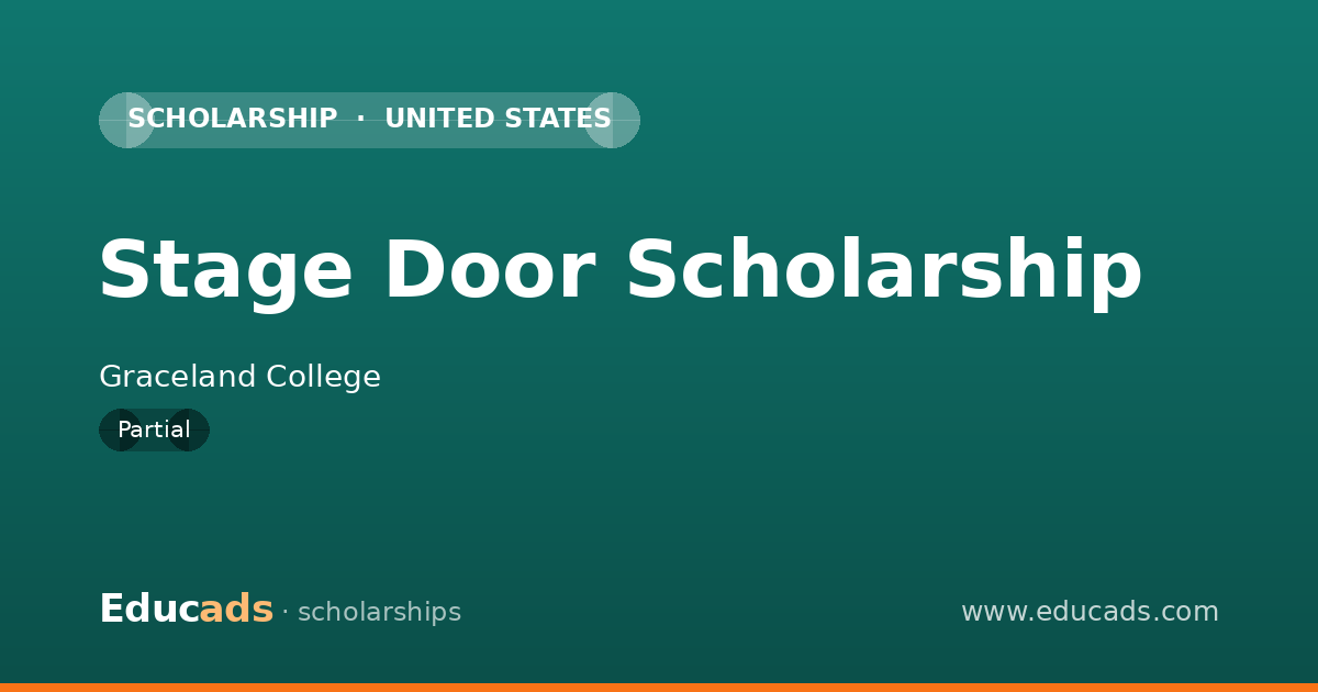 Stage Door Scholarship scholarship