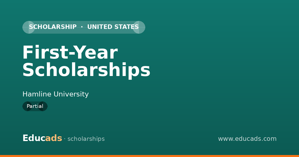 First-Year Scholarships scholarship