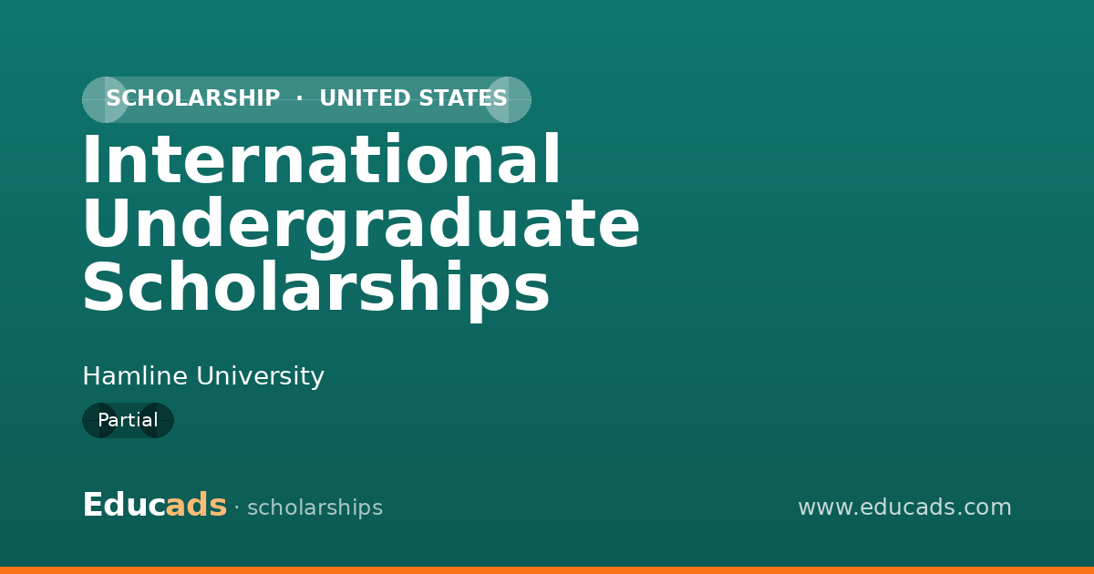 International Undergraduate Scholarships scholarship