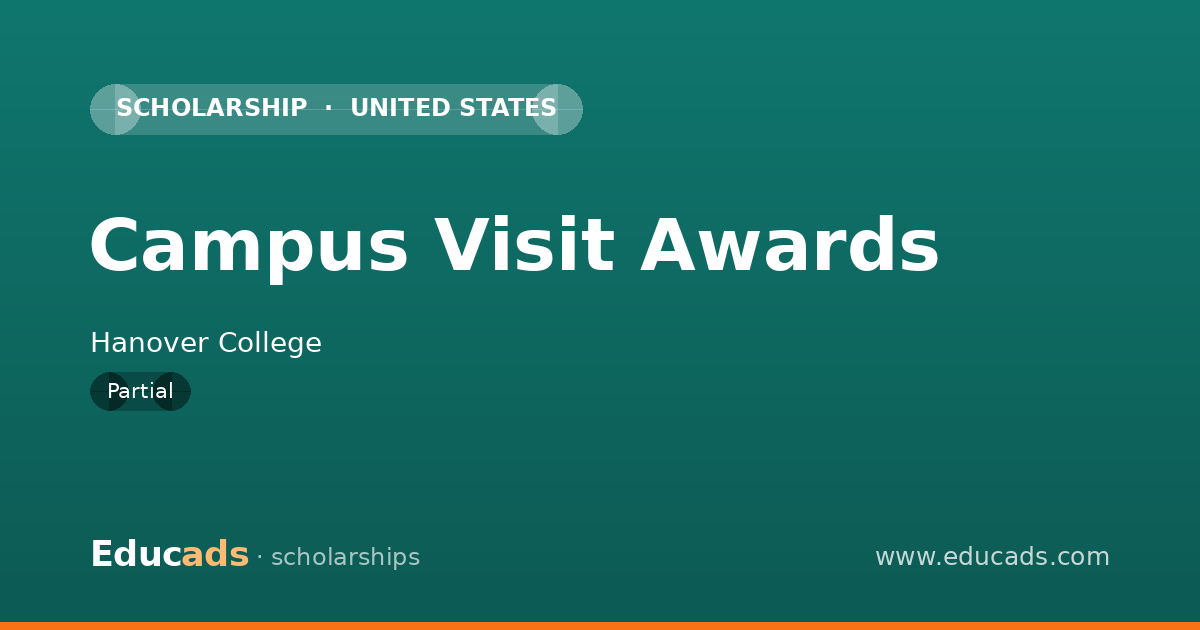 Campus Visit Awards scholarship
