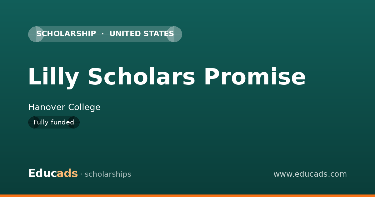 Lilly Scholars Promise scholarship