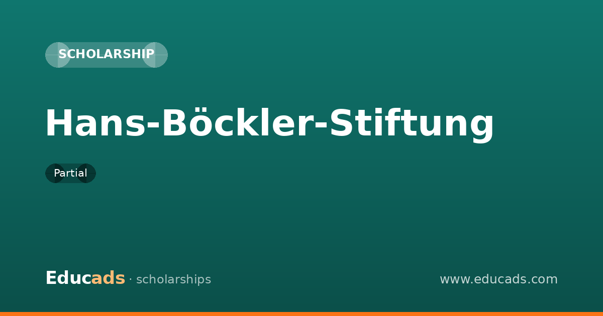 Hans-Böckler-Stiftung scholarship