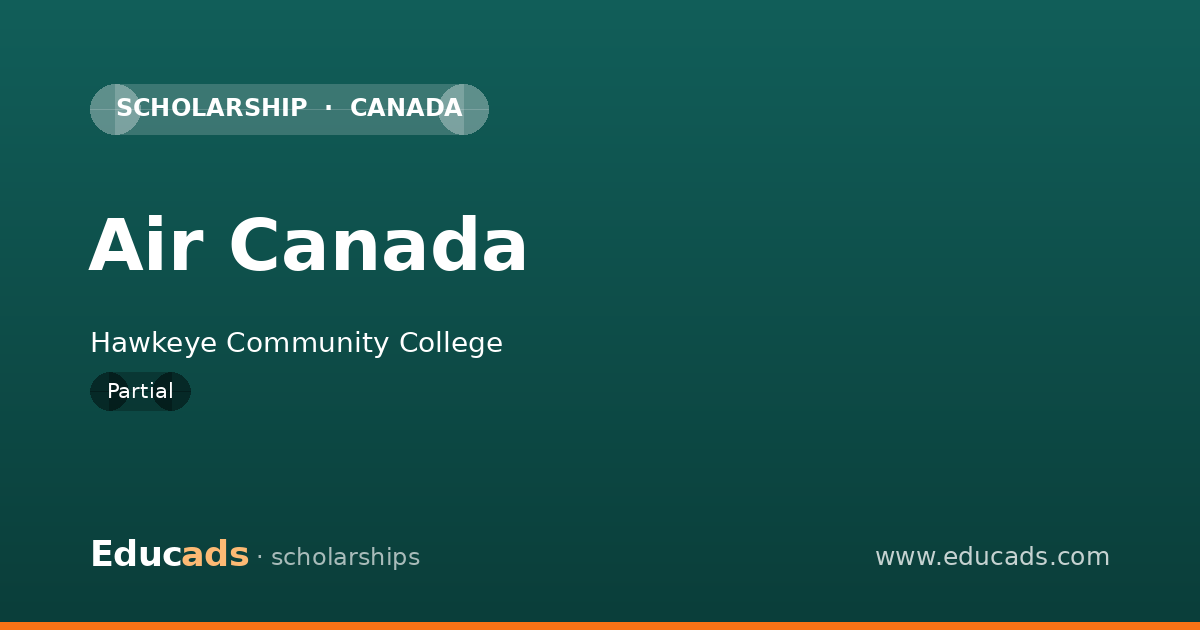 Air Canada scholarship
