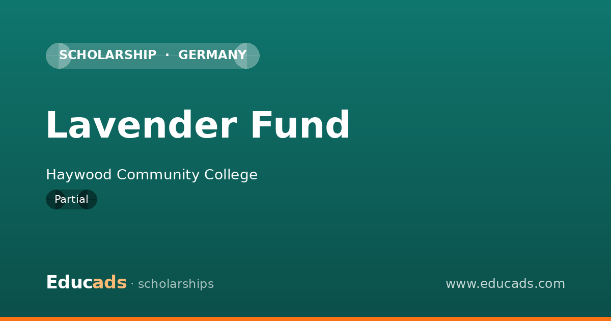 Lavender Fund scholarship