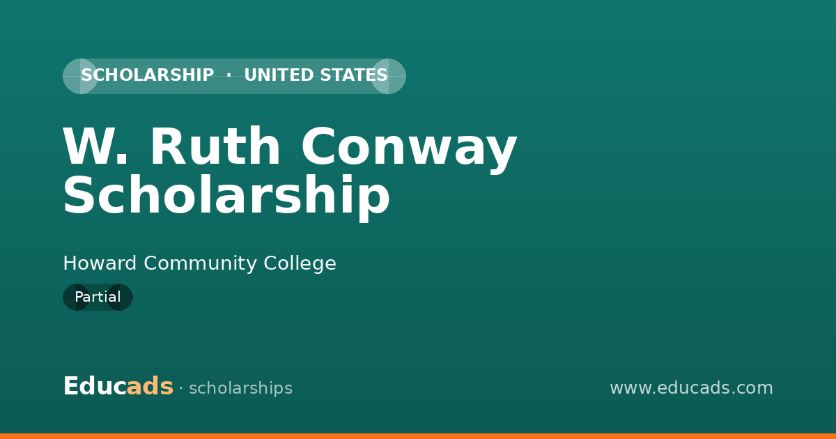W. Ruth Conway Scholarship scholarship