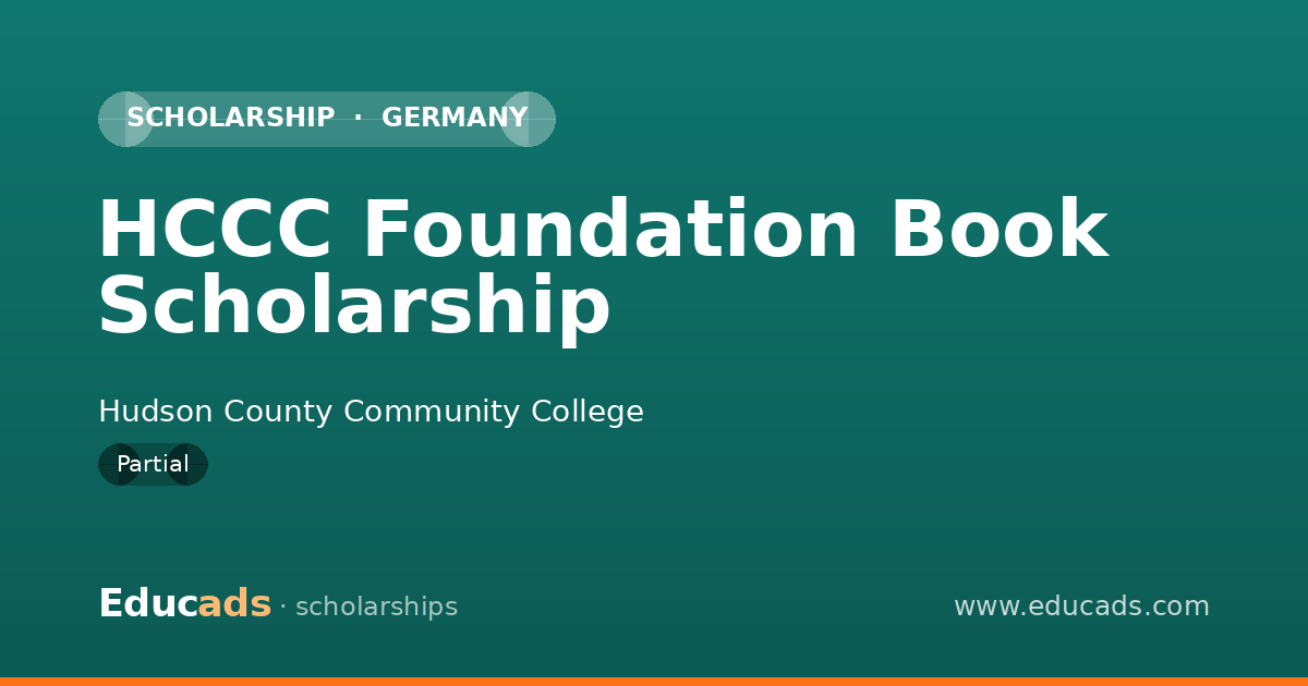 HCCC Foundation Book Scholarship scholarship