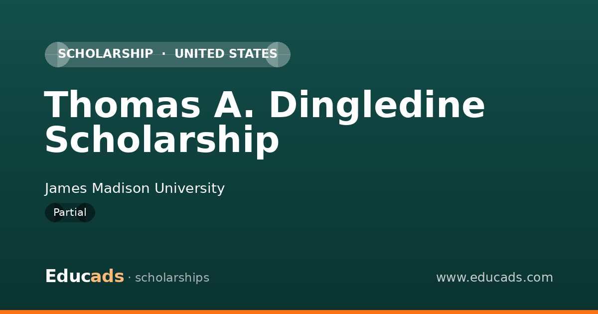 Thomas A. Dingledine Scholarship scholarship