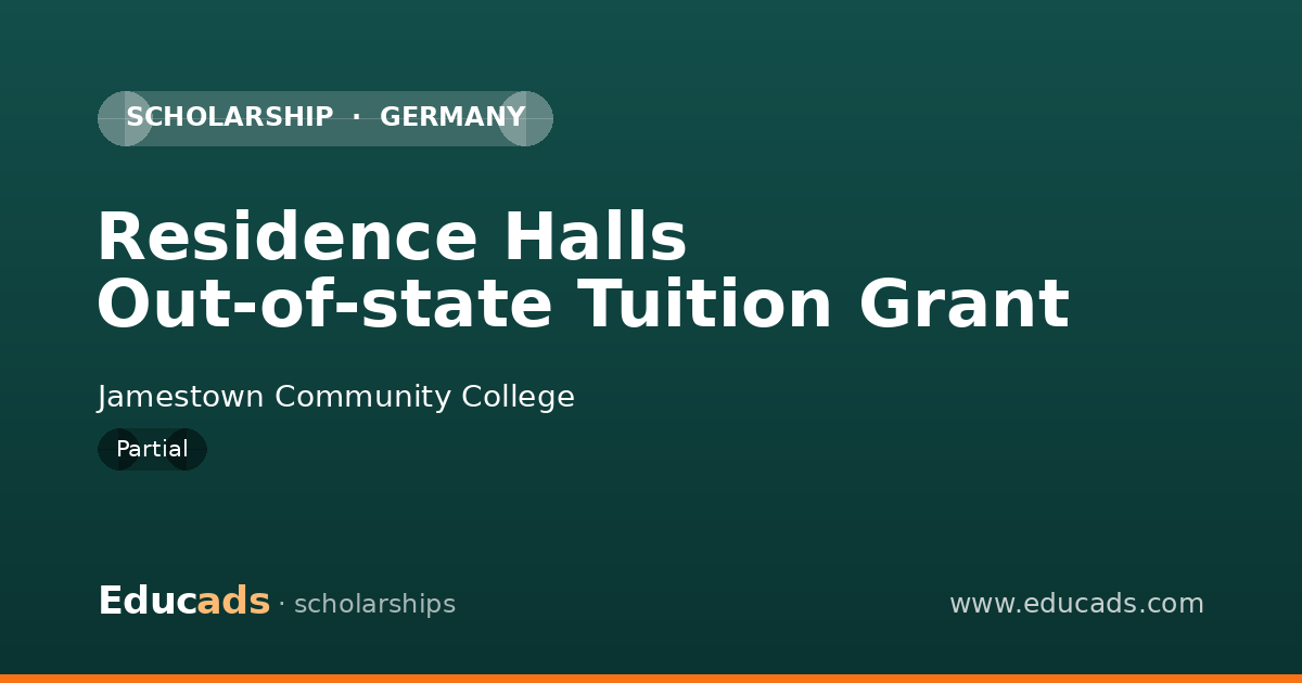 Residence Halls Out-of-state Tuition Grant scholarship