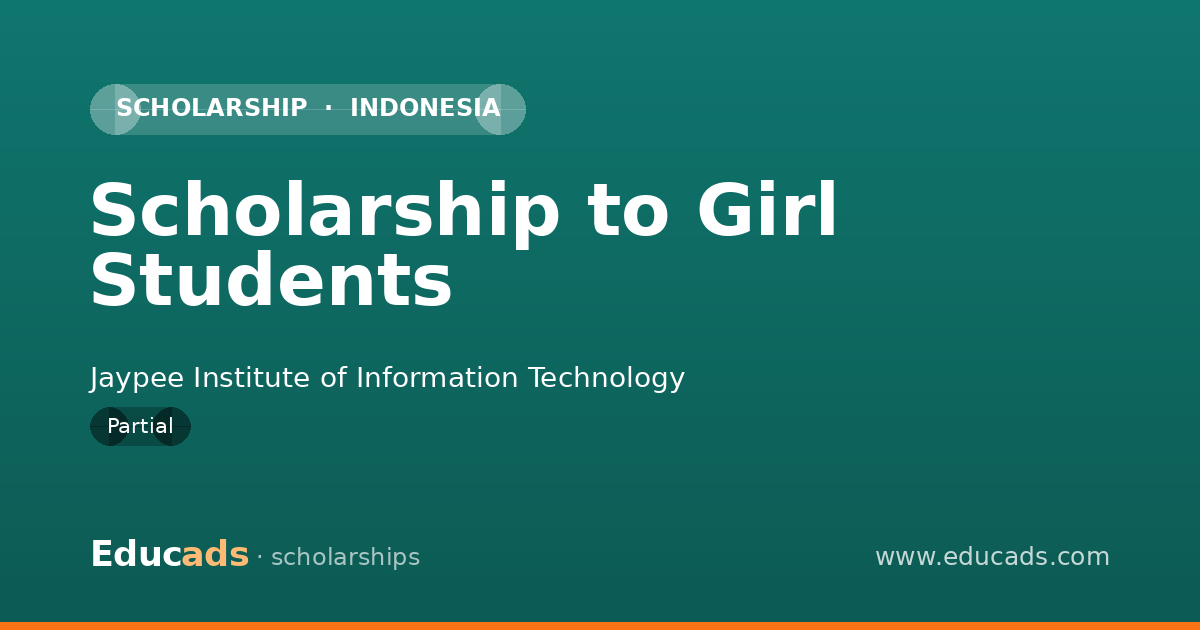 Scholarship to Girl Students scholarship