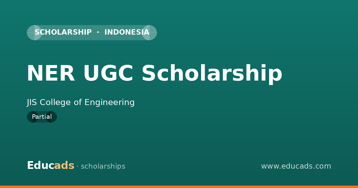NER UGC Scholarship scholarship
