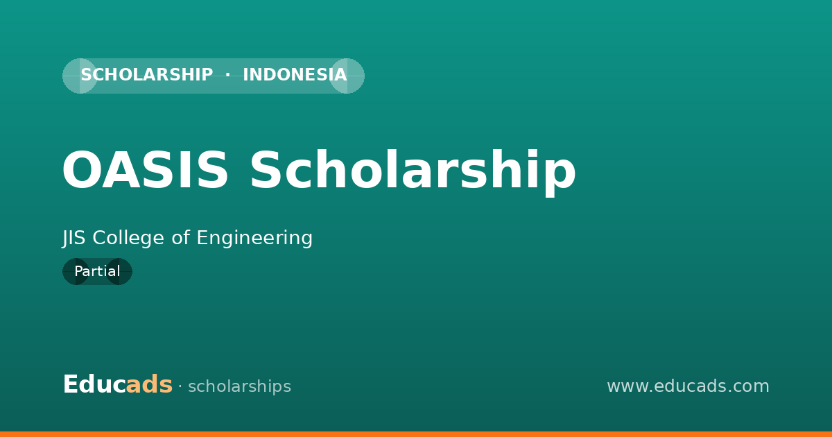 OASIS Scholarship scholarship