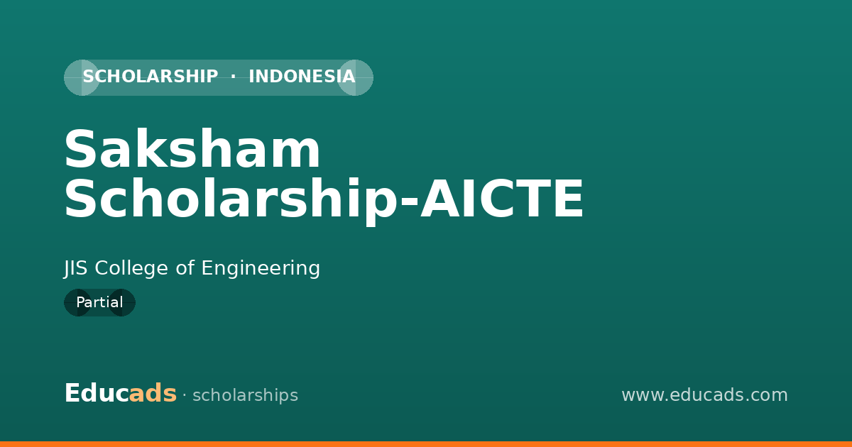 Saksham Scholarship-AICTE scholarship