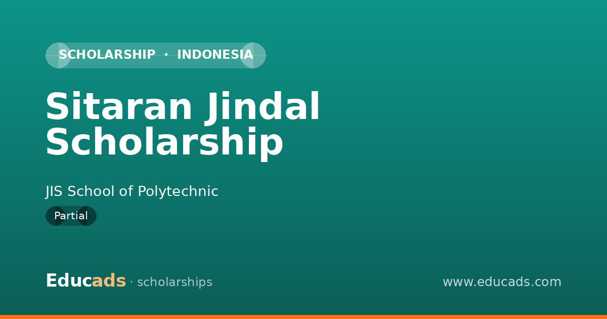 Sitaran Jindal Scholarship scholarship