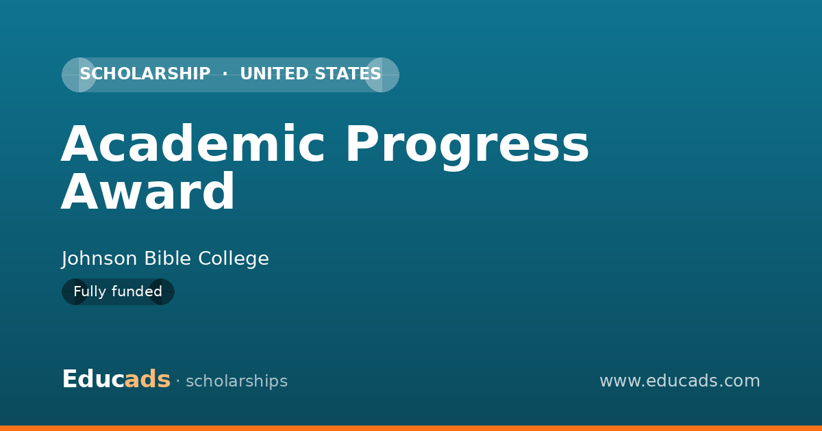 Academic Progress Award scholarship