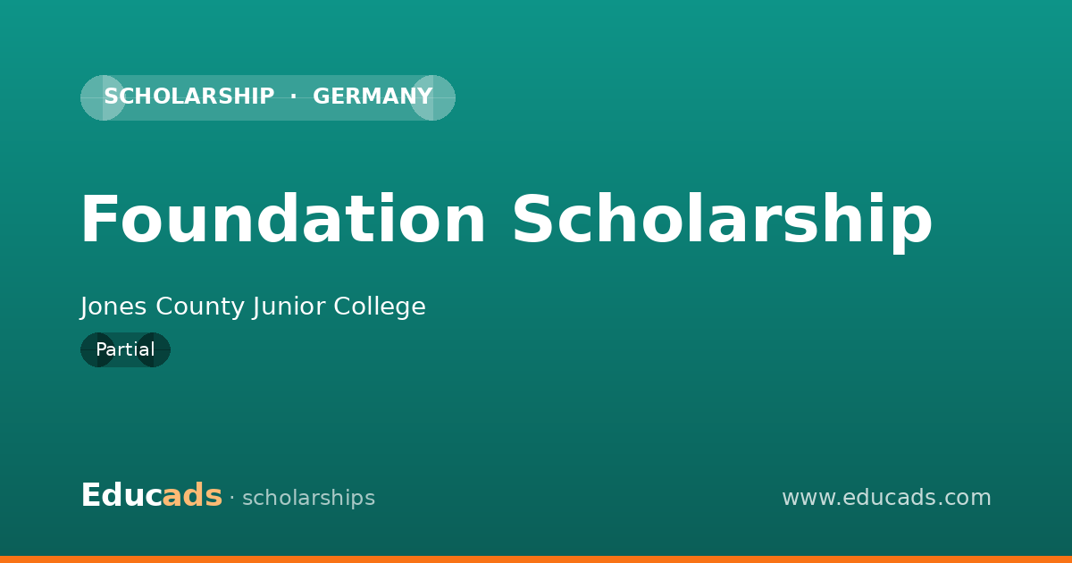 Foundation Scholarship scholarship
