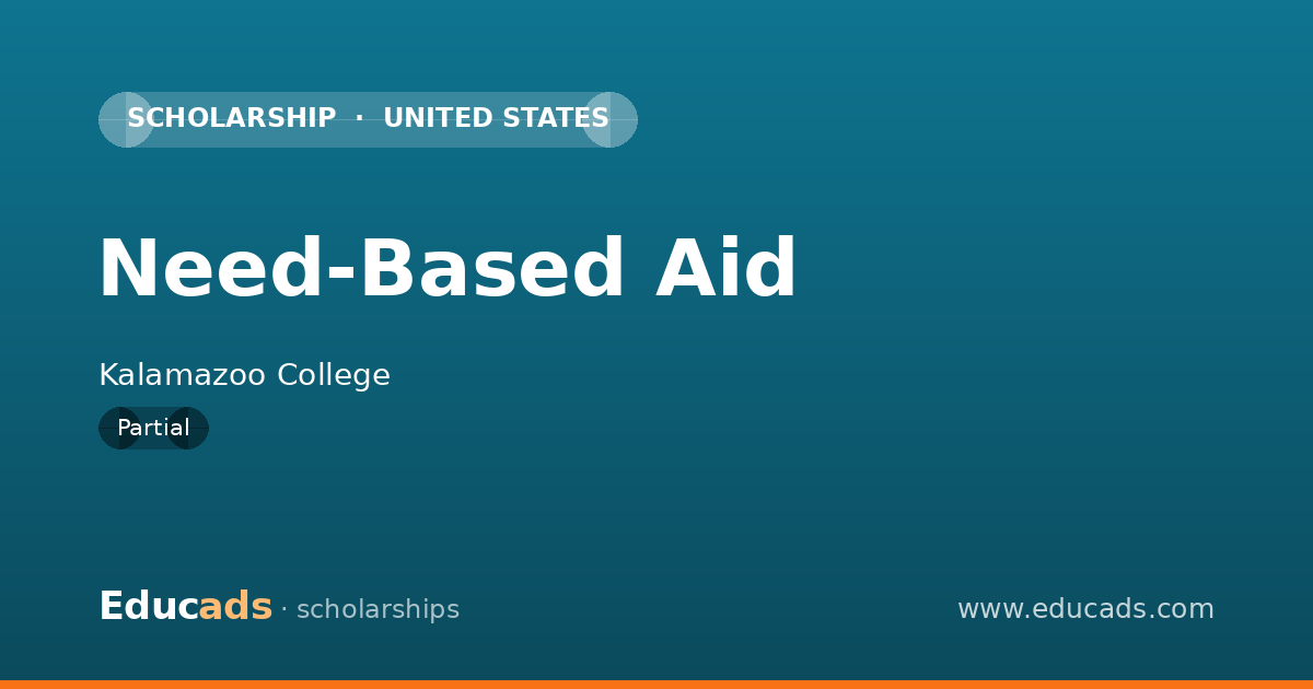 Need-Based Aid scholarship