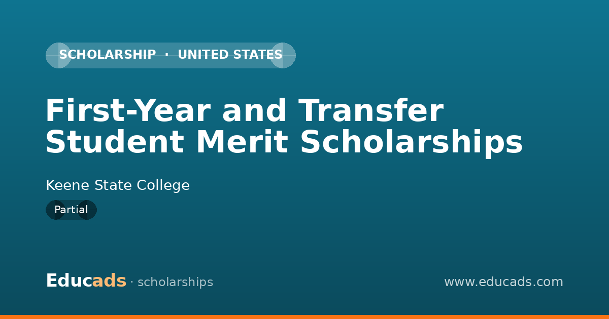 First-Year and Transfer Student Merit Scholarships scholarship