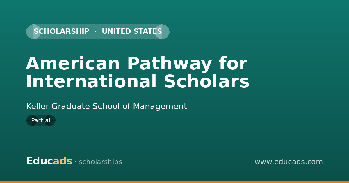 American Pathway for International Scholars scholarship