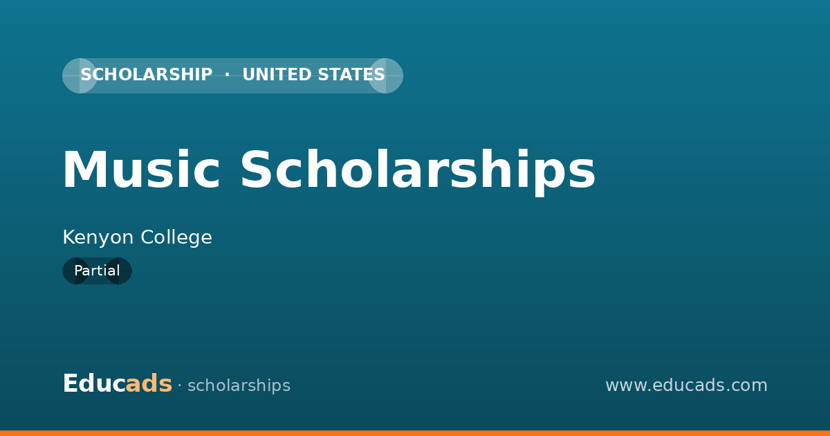 Music Scholarships scholarship