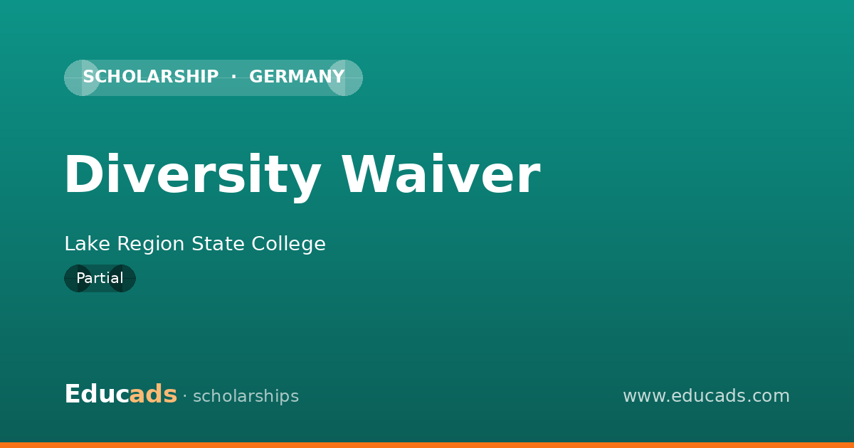 Diversity Waiver scholarship
