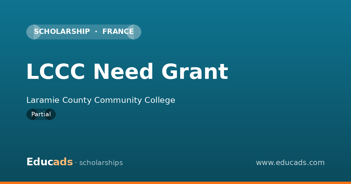 LCCC Need Grant scholarship