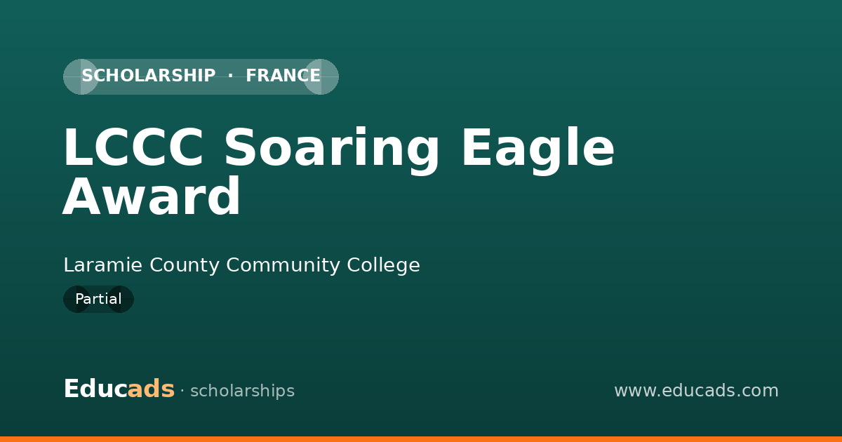 LCCC Soaring Eagle Award scholarship