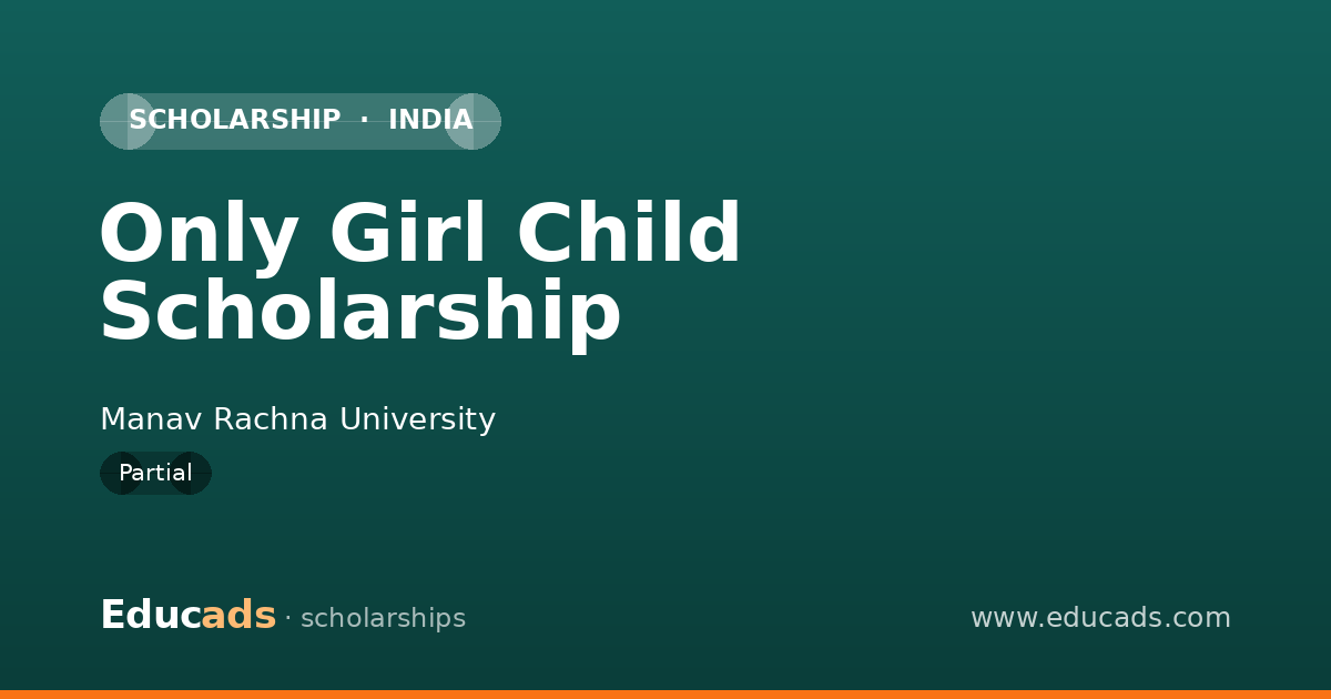 Only Girl Child Scholarship scholarship
