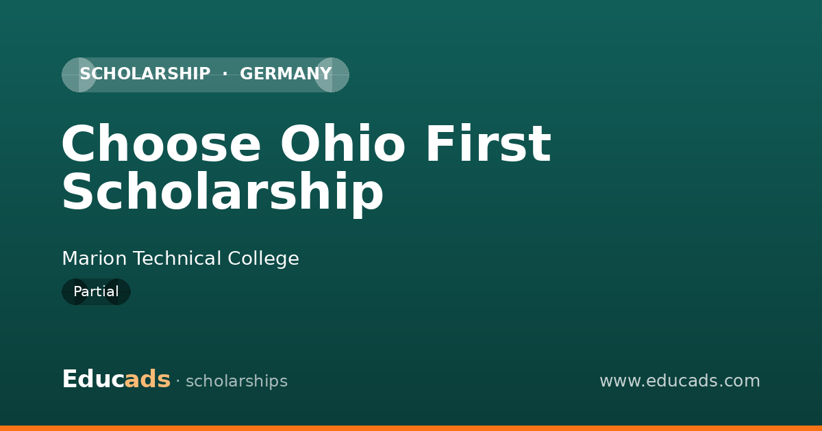 Choose Ohio First Scholarship scholarship