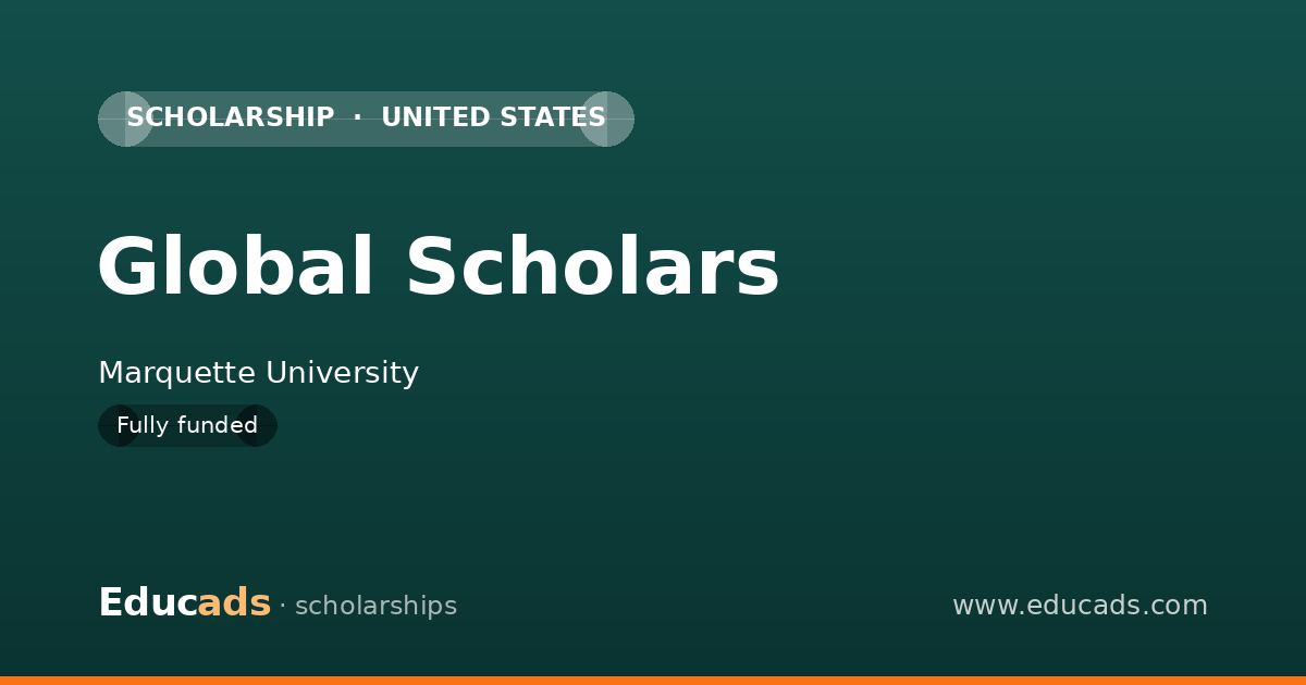 Global Scholars scholarship