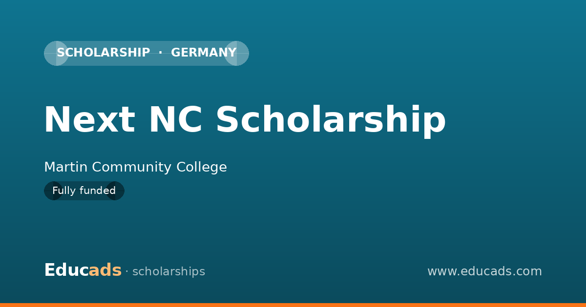 Next NC Scholarship scholarship
