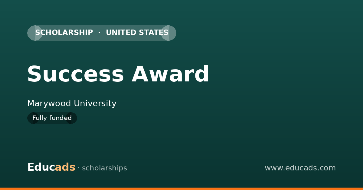 Success Award scholarship